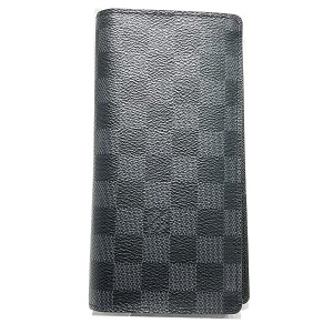 ルイヴィトン Louis Vuitton ダミエグラフィット ポルトフォイユブラザ N62665 長財布 2つ折り財布 ユニセックス【中古】