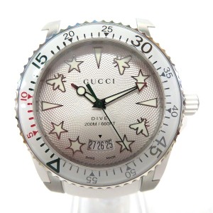 グッチ GUCCI ダイヴ YA136337 クォーツ 時計 腕時計 メンズ【中古】