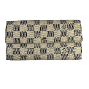 ルイヴィトン Louis Vuitton ダミエアズール ポルトフォイユサラ N61735 財布 長財布 ユニセックス【中古】