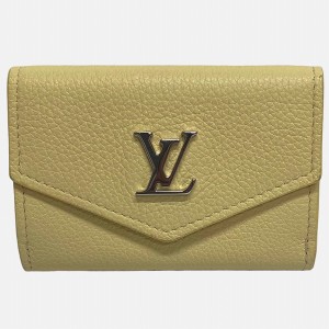 ルイヴィトン Louis Vuitton ポルトフォイユ・ロックミニ M80427 バナナ 3つ折り財布 レディース【中古】