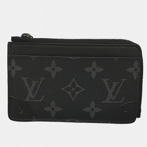 ルイヴィトン Louis Vuitton モノグラム・エクリプス トランク マルチカードホルダー M80556 ブランド小物 メンズ 財布【中古】