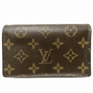 ルイヴィトン Louis Vuitton モノグラム ポルト モネ ビエ トレゾール M61730 財布 2つ折り財布 ユニセックス【中古】