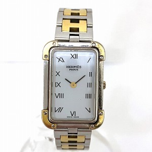 エルメス Hermes クロアジュール CR1.240 クォーツ 時計 腕時計 レディース【中古】