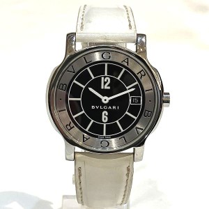 ブルガリ BVLGARI ソロテンポ ST35S クォーツ 時計 腕時計 メンズ【中古】