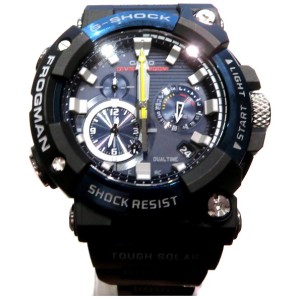 カシオ G-SHOCK マスター オブ G フロッグマン GWF-A1000C-1AJF 電波ソーラー 時計 腕時計 メンズ【中古】