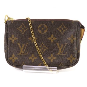 ルイヴィトン Louis Vuitton モノグラム ミニポシェットアクセソワール M58009 バッグ ハンドバッグ レディース【中古】