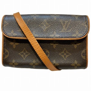 ルイヴィトン Louis Vuitton モノグラム ポシェット フロランティーヌ M51855 バッグ ウエストポーチ レディース【中古】