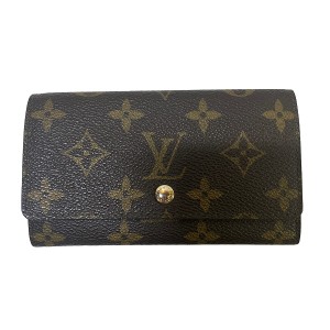 ルイヴィトン Louis Vuitton モノグラム ポルトモネジップ M61735 2つ折り財布 ユニセックス【中古】