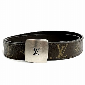 ルイヴィトン Louis Vuitton モノグラム サンチュール LV カット M6888V 85/34 ブランド小物 ベルト レディース【中古】