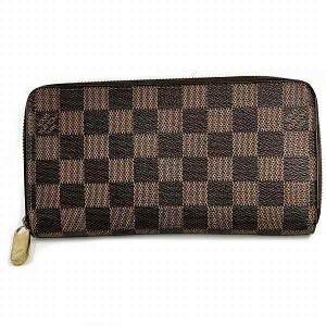 ルイヴィトン Louis Vuitton ダミエ ジッピーウォレット N60015 ラウンドファスナー 長財布 ユニセックス【中古】