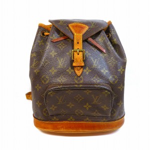 ルイヴィトン Louis Vuitton モノグラム モンスリMM M51136 バッグ リュック レディース【中古】