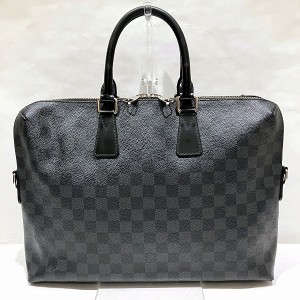 ルイヴィトン Louis Vuitton ダミエグラフィット ポルトドキュマン ジュール N48224 バッグ ビジネスバッグ メンズ【中古】