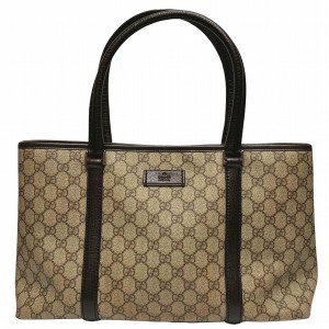 グッチ GUCCI 114595 GGスプリーム バッグ ショルダーバッグ トートバッグ ユニセックス【中古】