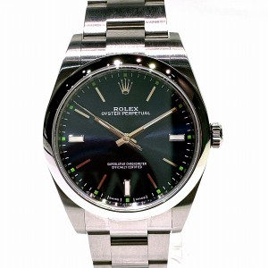 ロレックス オイスターパーペチュアル 114300 自動巻 ランダム番 時計 腕時計 メンズ【中古】