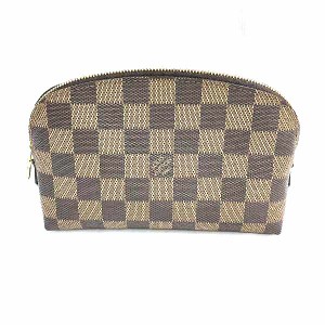 ルイヴィトン Louis Vuitton ダミエ ポシェットコスメティック N47516 ブランド小物 ポーチ レディース バッグ【中古】