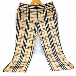 バーバリー Burberry ベージュ系チェック アパレル ボトムス レディース 小物【中古】