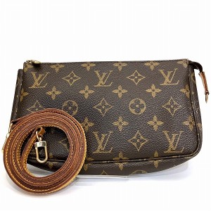 ルイヴィトン Louis Vuitton モノグラム ポシェットアクセソワール M51980 バッグ ショルダーバッグ ポーチ レディース【中古】