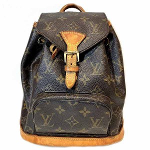 ルイヴィトン Louis Vuitton モノグラム ミニモンスリ M51137 バッグ リュック ユニセックス【中古】