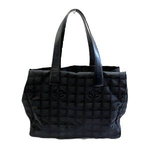 シャネル CHANEL ニュートラベルライン トートMM バッグ トートバッグ レディース【中古】