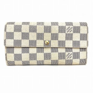 ルイヴィトン Louis Vuitton ダミエアズール ポルトフォイユサラ N61735 長財布 ユニセックス【中古】