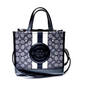 コーチ COACH シグネチャー デンプシートート C8417 2WAY バッグ ショルダーバッグ レディース【中古】