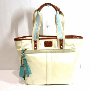 コーチ COACH M05K-130 ナイロン バッグ トートバッグ レディース【中古】