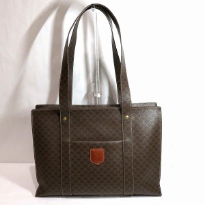 セリーヌ CELINE マカダム柄 M95 バッグ トートバッグ ショルダーバッグ レディース【中古】