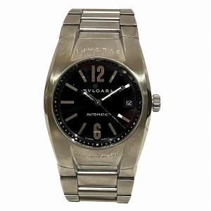 ブルガリ エルゴン EG30S ブラック クォーツ デイト レディース 腕時計