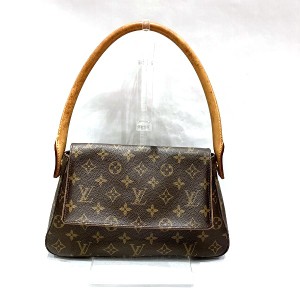 ルイヴィトン Louis Vuitton モノグラム ミニルーピング M51147 バッグ ハンドバッグ ショルダーバッグ レディース【中古】