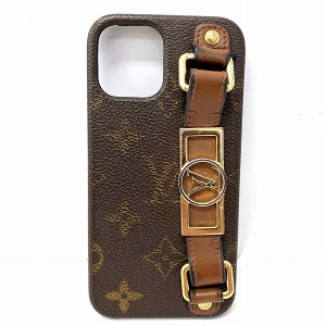 ルイヴィトン Louis Vuitton モノグラム バンパードフィーヌ M69782 iPhone12 12PRO ブランド小物 iPhoneケース ユニセックス【中古】