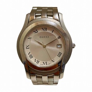 グッチ GUCCI 5500M クォーツ 時計 腕時計 メンズ【中古】