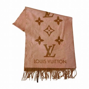 ルイヴィトン Louis Vuitton マフラー・レイキャビック M78908 カシミヤ ブランド小物 マフラー レディース【中古】