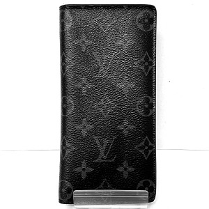 ルイヴィトン Louis Vuitton モノグラムエクリプス ポルトフォイユ ブラザ M61697 財布 長財布 メンズ【中古】