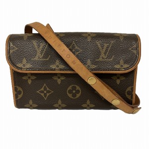 ルイヴィトン Louis Vuitton モノグラム ポシェット フロランティーヌ M51855 バッグ ウエストポーチ ミニバッグ レディース【中古】