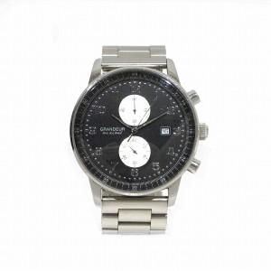 グランドール OSC022 クロノグラフ クォーツ 時計 腕時計 メンズ【中古】