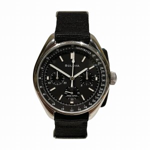 ブローバ アーカイブシリーズ 96A225 クォーツ ルナパイロット 時計 腕時計 メンズ【中古】