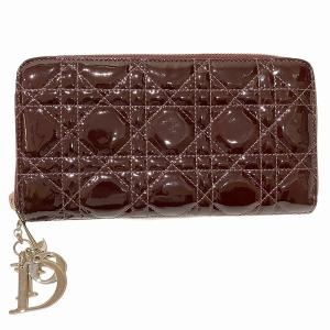 DIOR レディディオール ロータスウォレット よかっ トープ