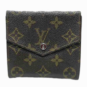 ルイヴィトン Louis Vuitton モノグラム ポルトモネ ビエ M61660 3つ折り財布 ユニセックス【中古】