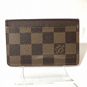 ルイヴィトン Louis Vuitton ダミエ ポルト カルト・サーンプル N61722 ブランド小物 パスケース ユニセックス【中古】