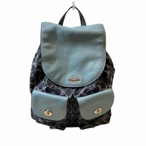 コーチ COACH シグネチャー F25892 バッグ リュック レディース【中古】