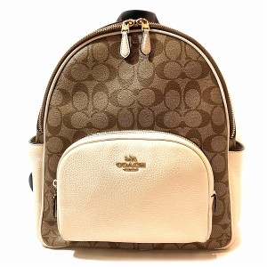 コーチ COACH シグネチャー 5671 バッグ リュック レディース【中古】