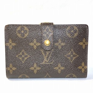 ルイヴィトン Louis Vuitton モノグラム ポルト モネビエ ヴィエノワ M61663 財布 2つ折り財布 レディース【中古】