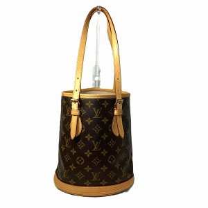 ルイヴィトン Louis Vuitton モノグラム プチバケット M42238 バッグ トートバッグ レディース【中古】