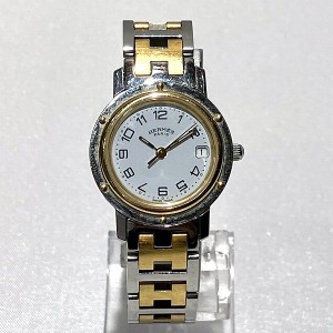 エルメス Hermes クリッパー CL4.220 クォーツ 時計 腕時計 レディース【中古】