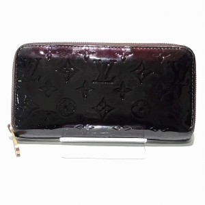 ルイヴィトン Louis Vuitton モノグラムヴェルニ ジッピーウォレット M93522 ラウンドファスナー 長財布 レディース【中古】