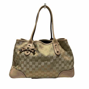 グッチ GUCCI GGキャンバス プリンシー 163805 バッグ トートバッグ レディース【中古】