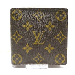 ルイヴィトン Louis Vuitton モノグラム ポルトフォイユ マルコ M62288 財布 2つ折り財布 ユニセックス【中古】