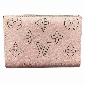 ルイヴィトン Louis Vuitton マヒナ ポルトフォイユ クレア M80629 財布 2つ折り財布 レディース【中古】