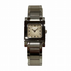 グッチ GUCCI 7900P スクエアーフェイス クォーツ 時計 腕時計 レディース【中古】