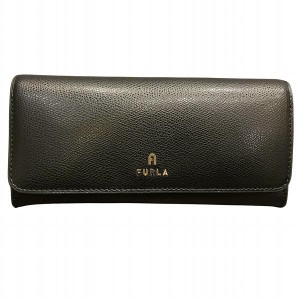 フルラ FURLA カメリア コンチネンタルウォレット スリム 長財布 レディース【中古】